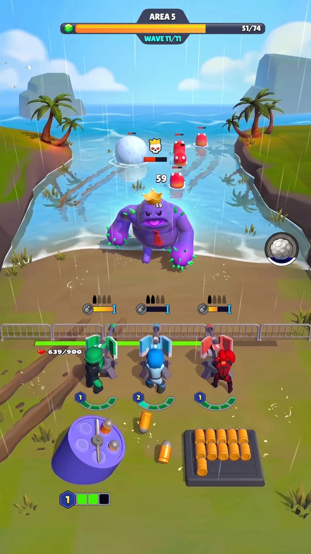 Bullet Heroes: TD RPG Shooter - Screen 2