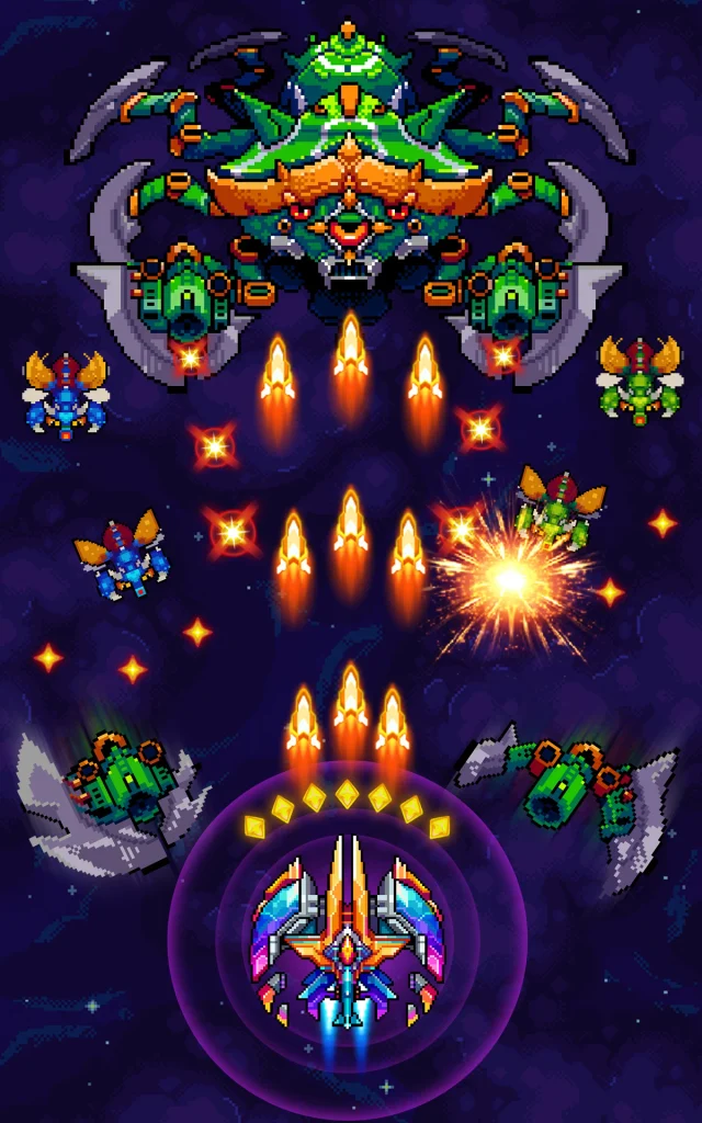 Galaxiga: Galaxy Arcade Game - Screen 7
