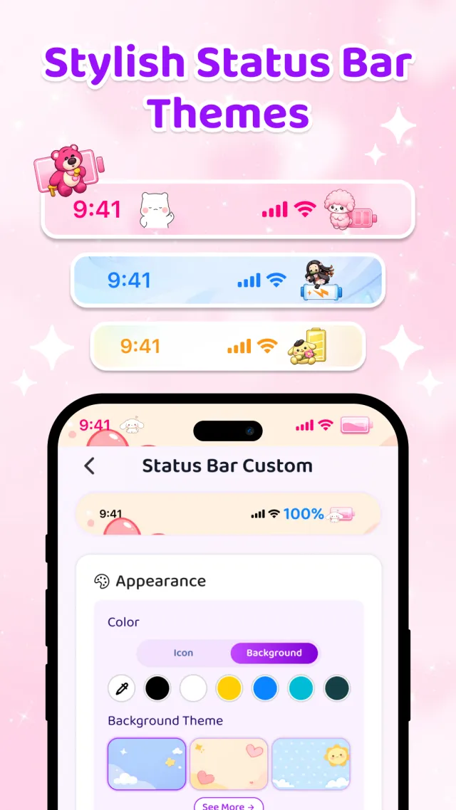Emoji Battery Icon Customize - Screen 2