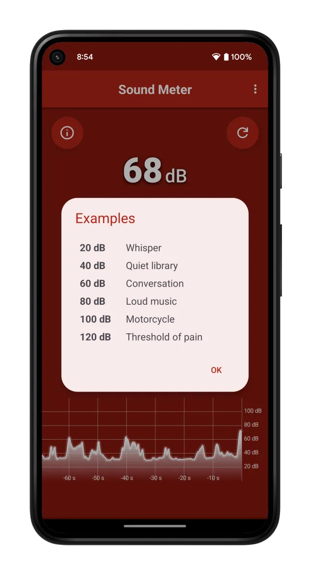 Sound Decibel Meter - Screen 2