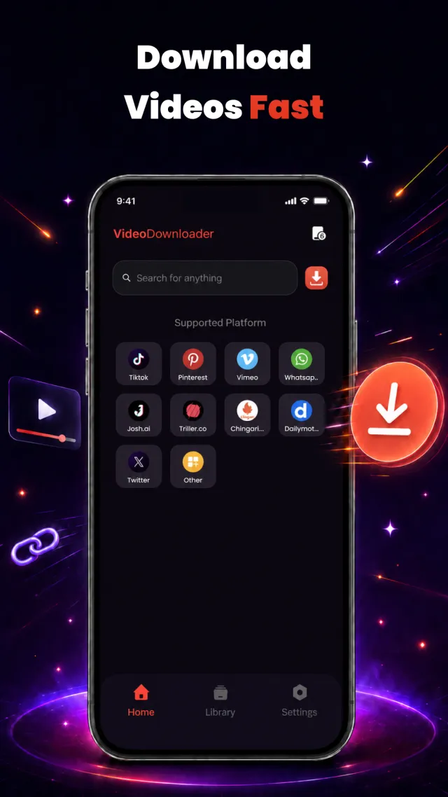 Pure Video Downloader: Private - Screen 1