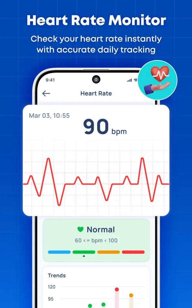 Blood Sugar & Pressure Tracker - Screen 4