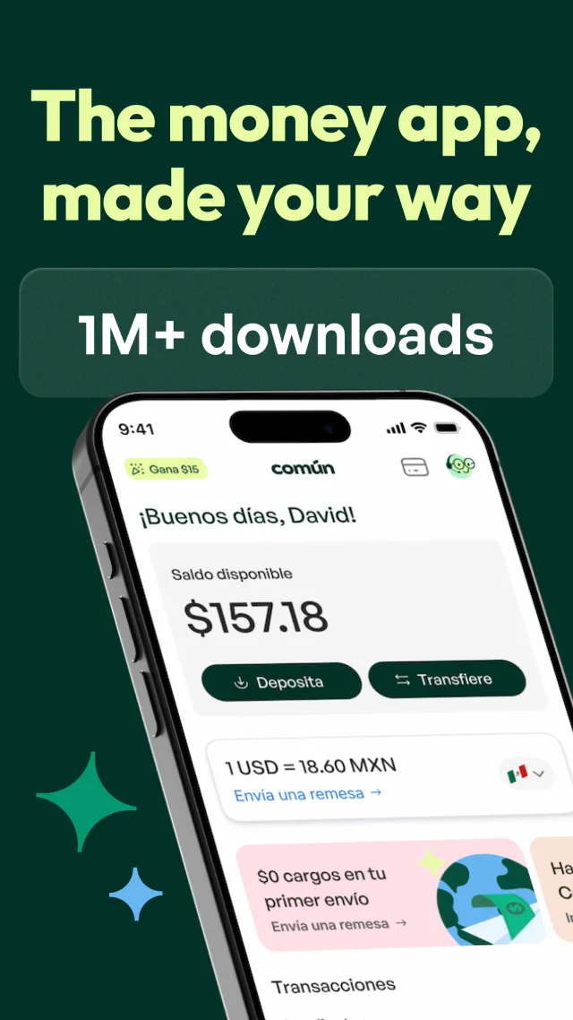 Común: Your money, your way - Screen 1