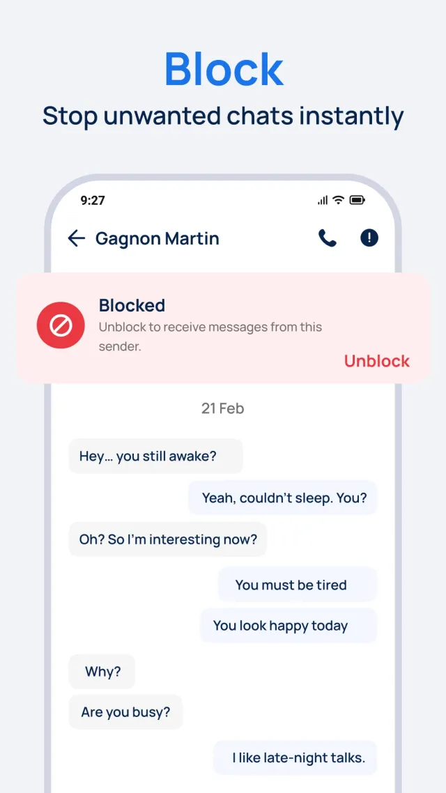 Messages - Screen 4