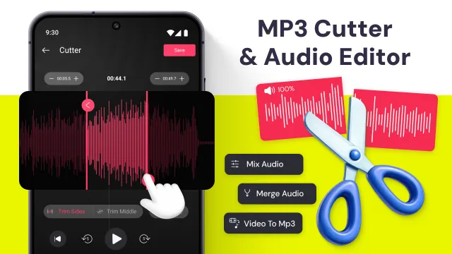 MP3 Cutter & Audio Editor - Screen 1