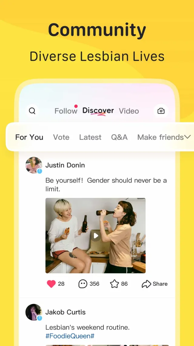LesPark: Lesbian Dating & Chat - Screen 2