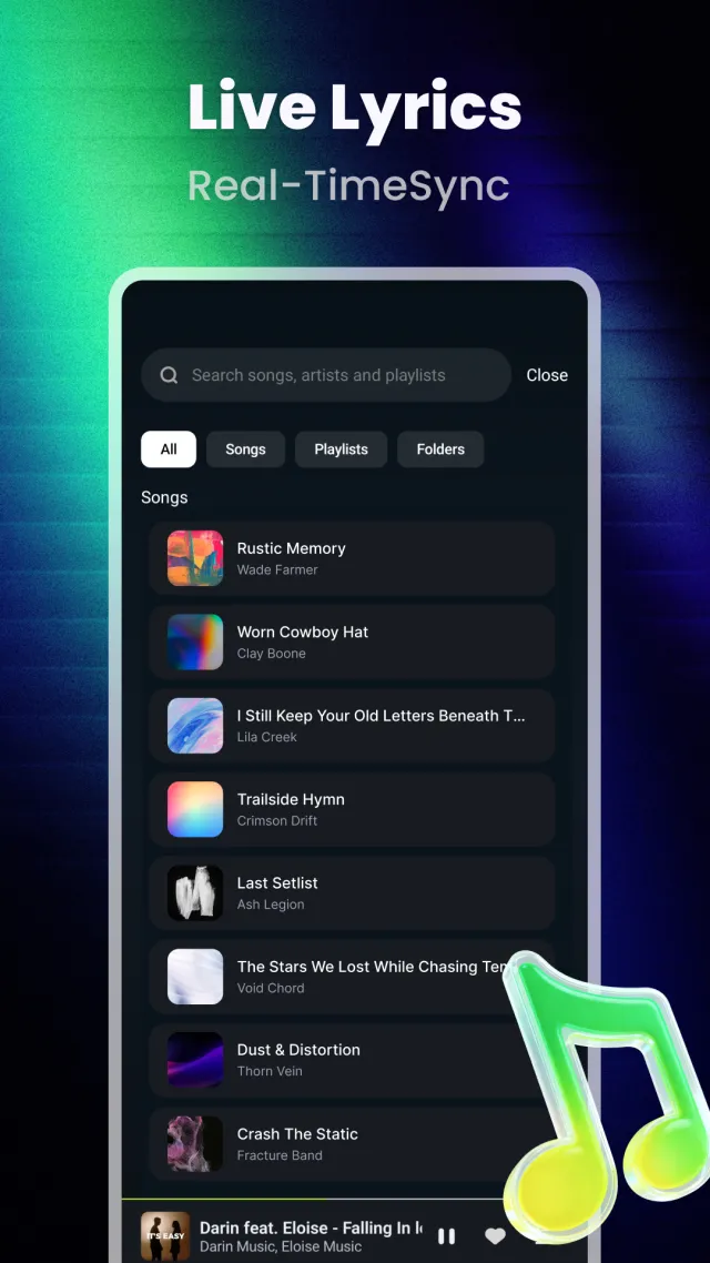 Zora - Music Player - Screen 4