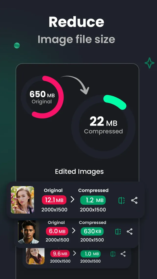 JPEG Image Compressor & Resize - Screen 3