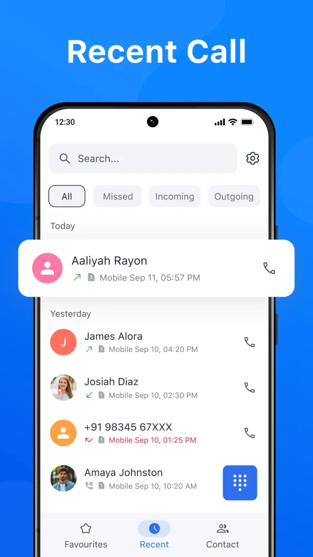 Phone Call Launcher - Screen 2