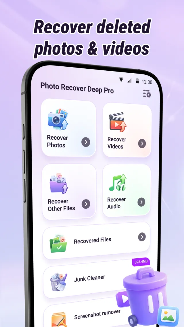 Photo Recover Deep Pro - Screen 1