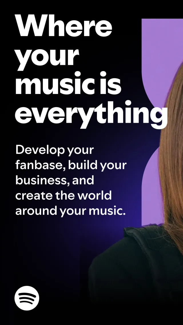 Spotify for Artists - Screen 1