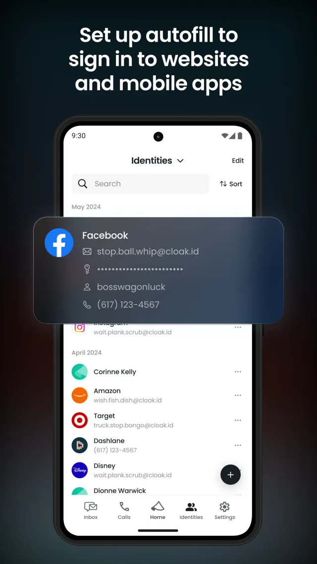 Cloaked: Protect your privacy - Screen 2