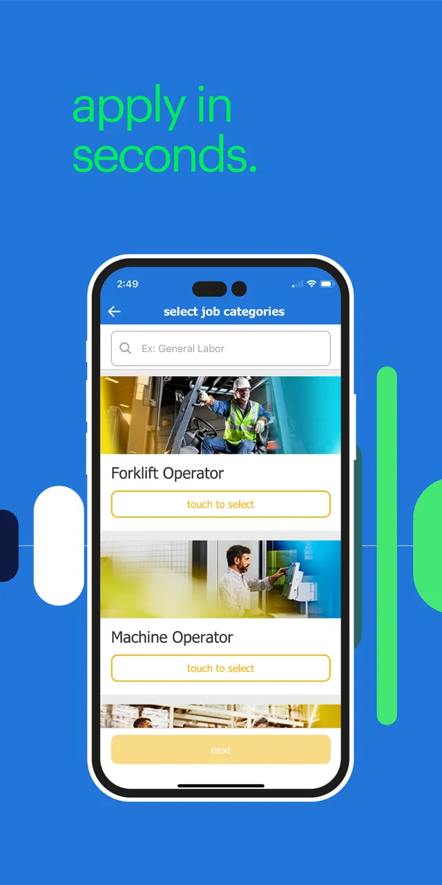 randstad: jobs for workers - Screen 3