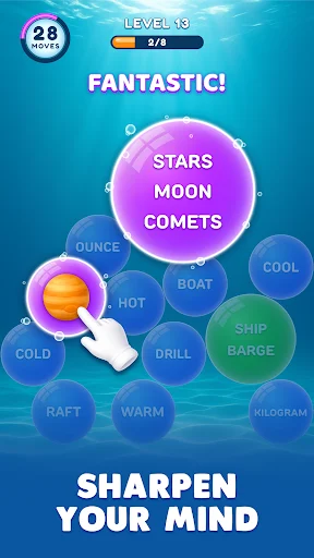 Bubble Word Jam - Screen 2