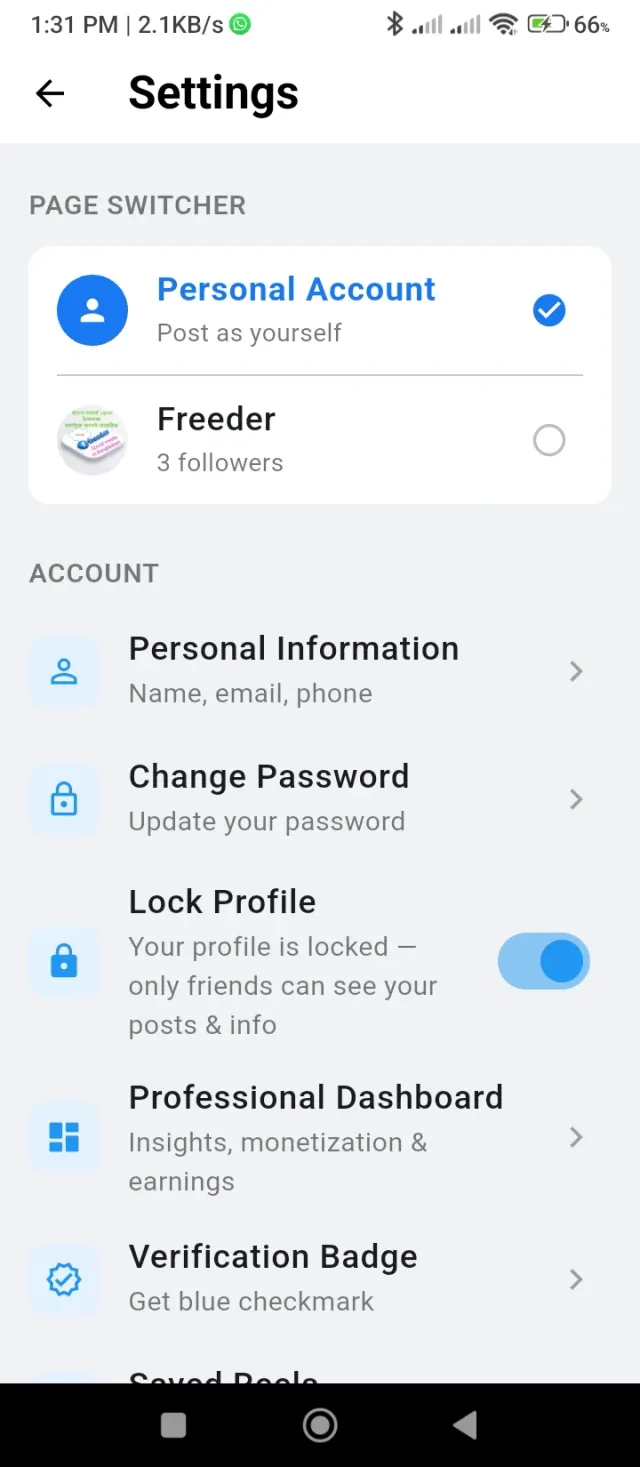Freeder - Screen 3