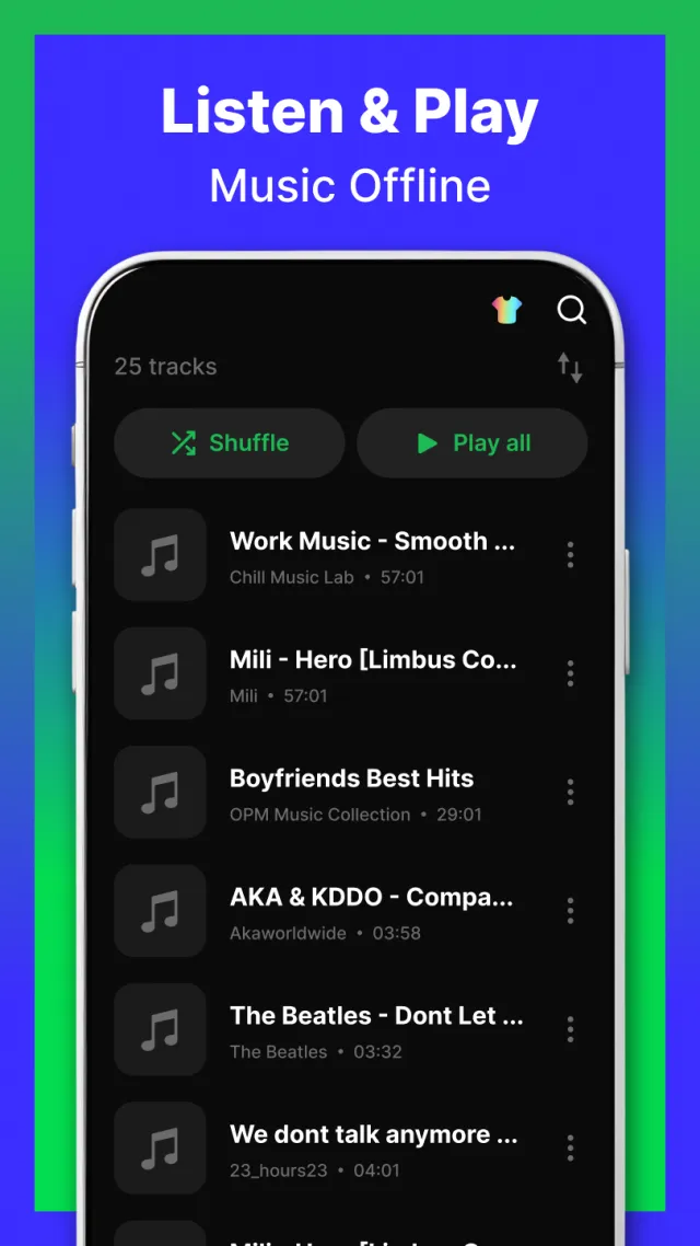 Music Downloader & MP3 Player - Screen 3