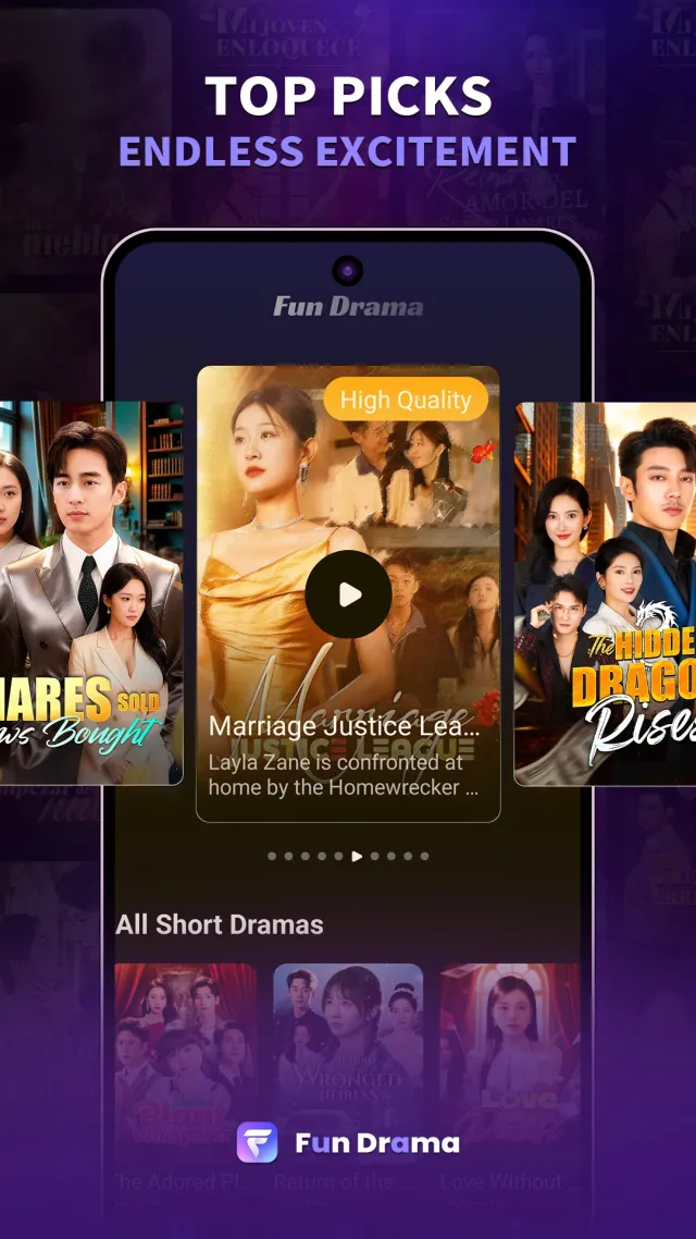 Fun Drama - Watch Short Dramas - Screen 1