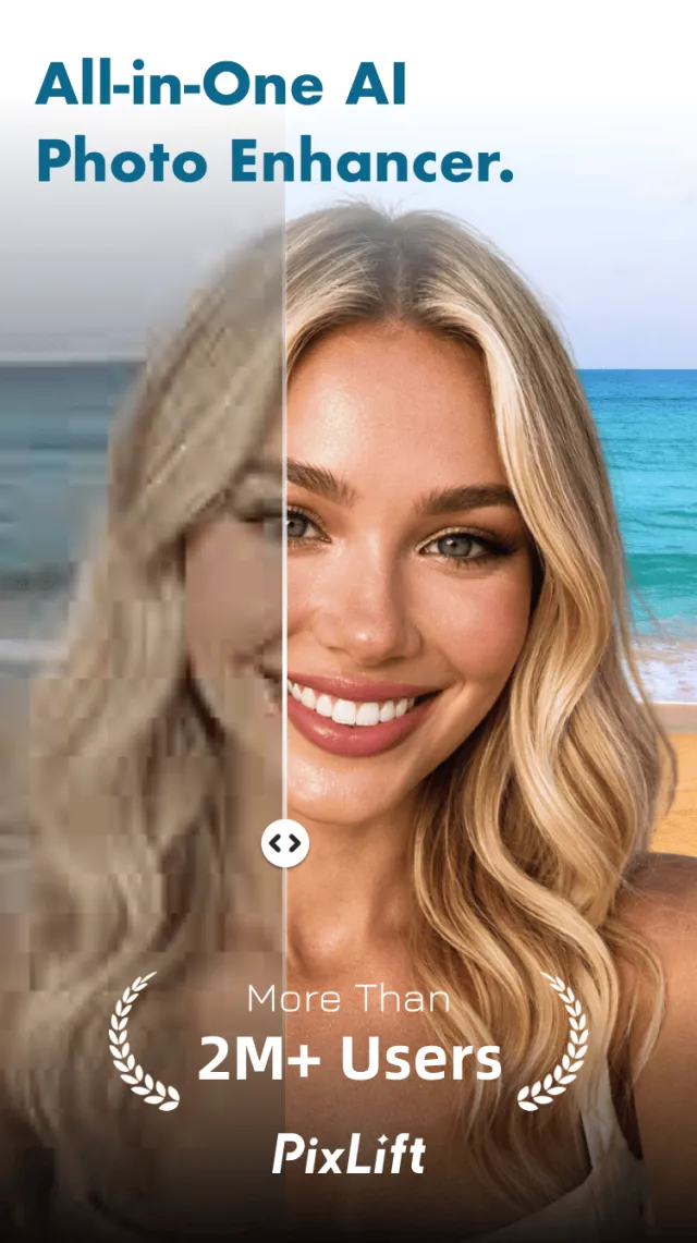 AI Photo Enhancer - PixLift - Screen 1