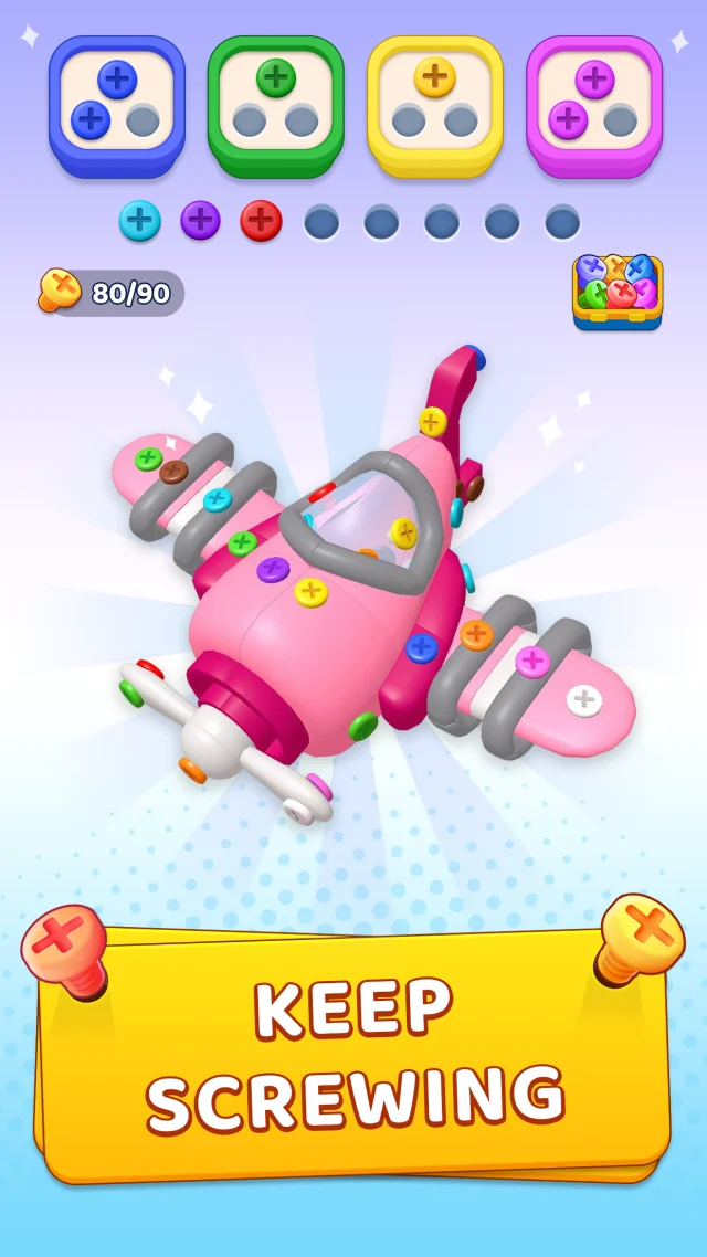 Unscrew Frenzy 3D - Screen 6