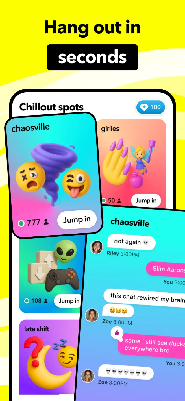 Hoop - Make new friends - Screen 3