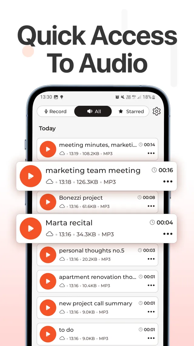 Voice Recorder - XVoice - Screen 3