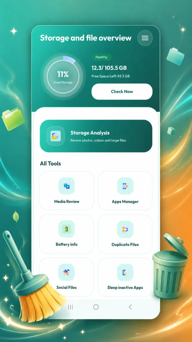 Deep File Clean - Screen 1
