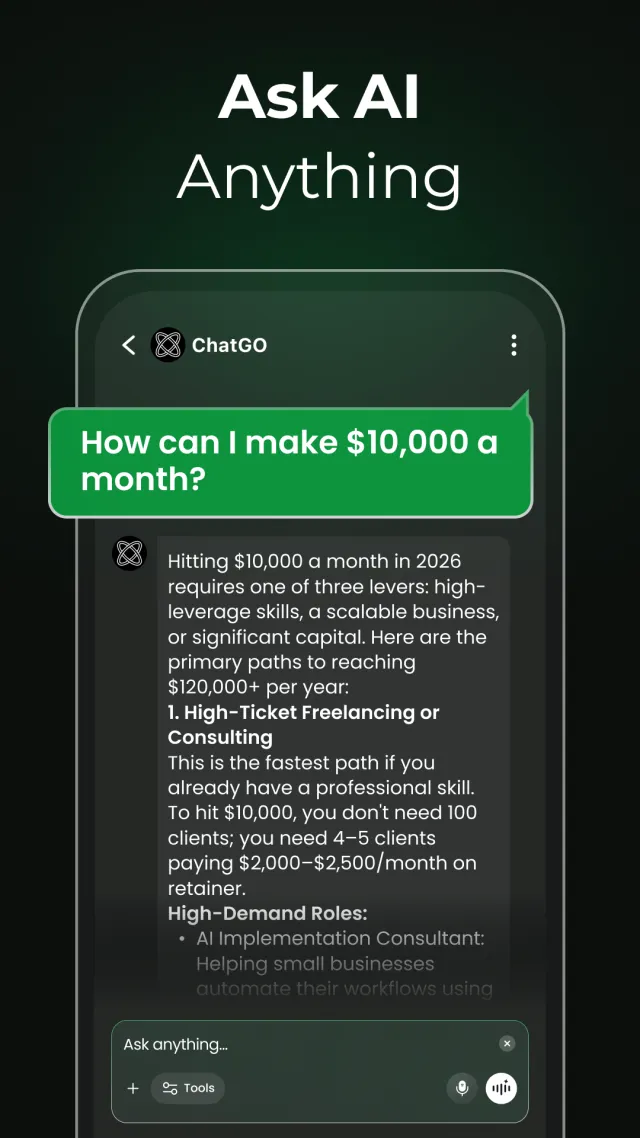 ChatGO: AI Chatbot Assistant - Screen 6