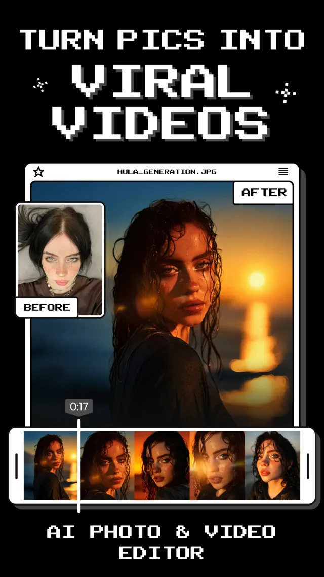 Hula - AI Video Generator - Screen 1