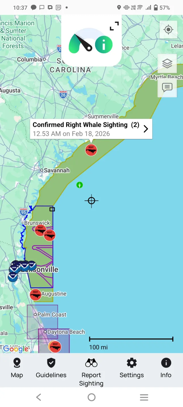 Whale Alert - Screen 1