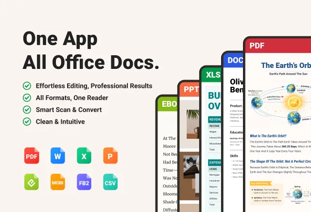 All Docs Reader - View & Edit - Screen 1