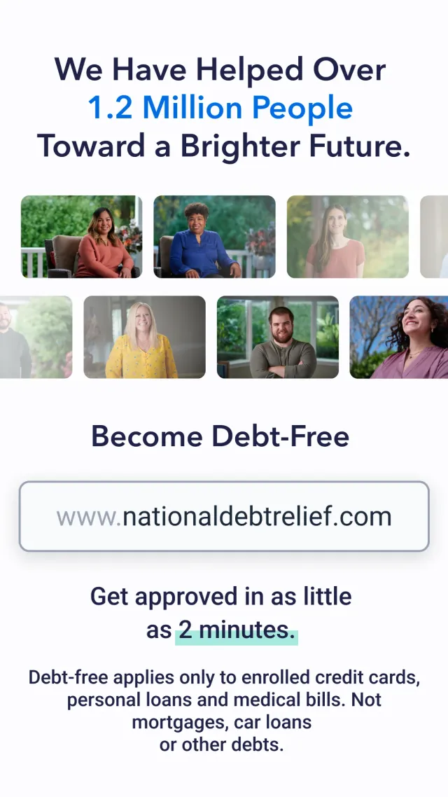 National Debt Relief - Screen 5