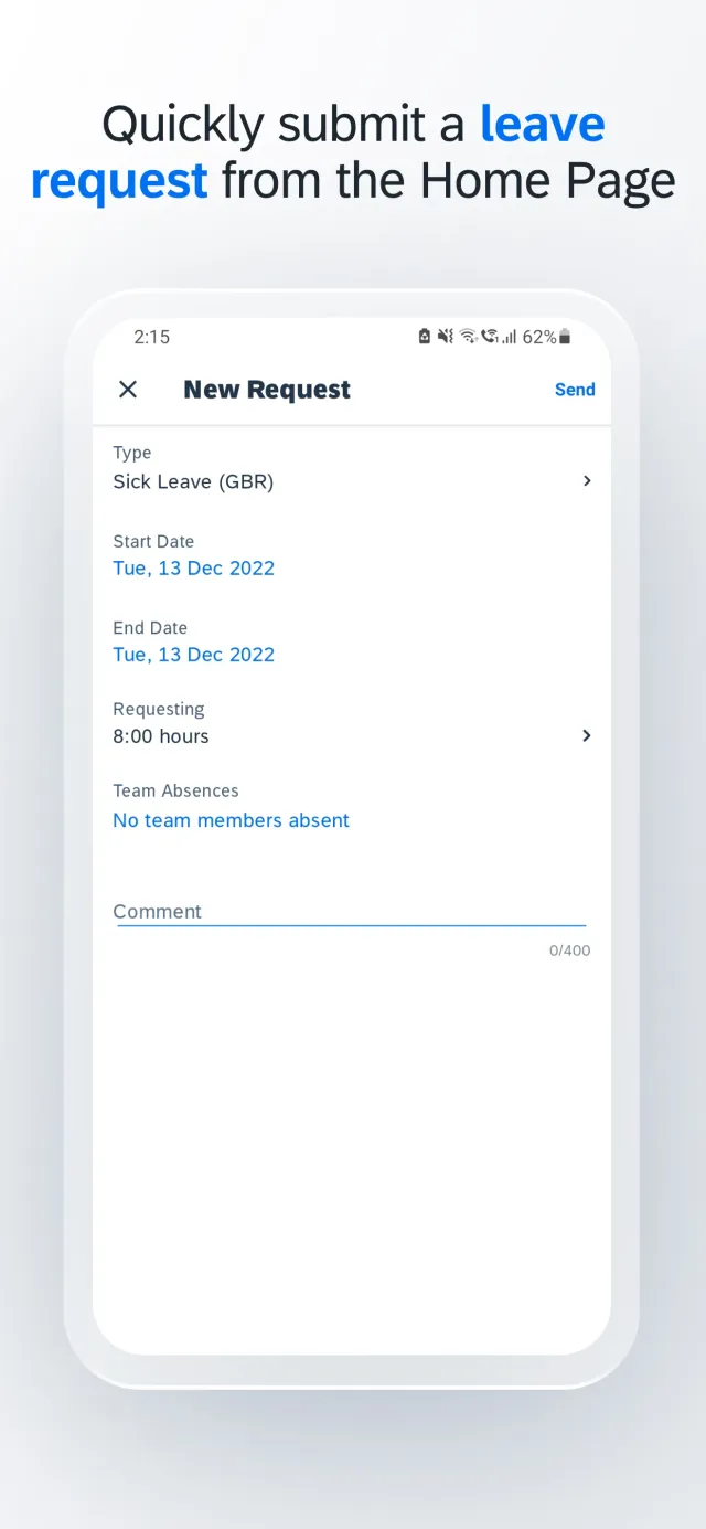 SAP SuccessFactors Mobile - Screen 5