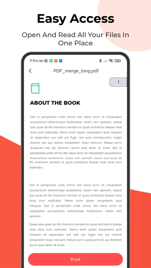 Easy Reader - PDF Viewer - Screen 2