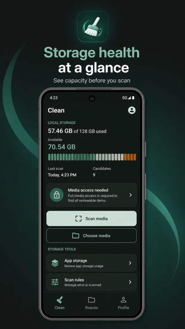 Aurora Clear - Screen 1