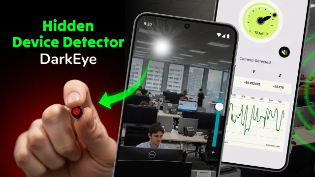 Detect Hidden Devices: DarkEye - Screen 1