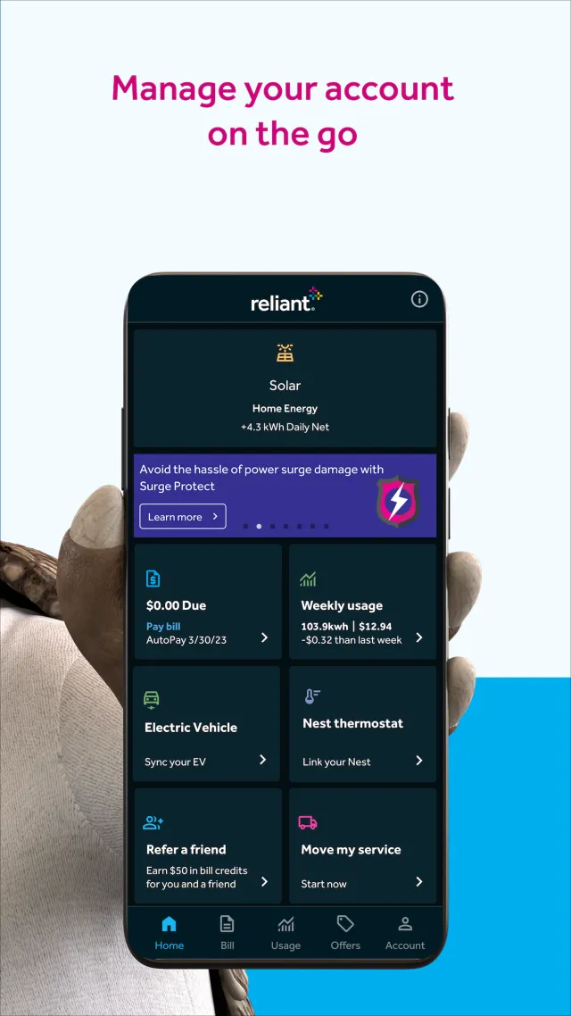 Reliant - Screen 2