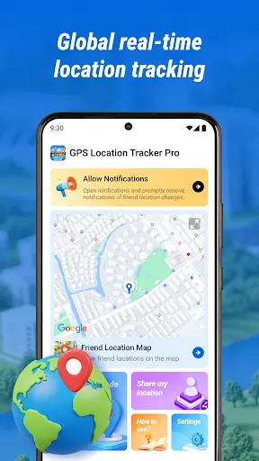 GPS Location Tracker Pro - Screen 1