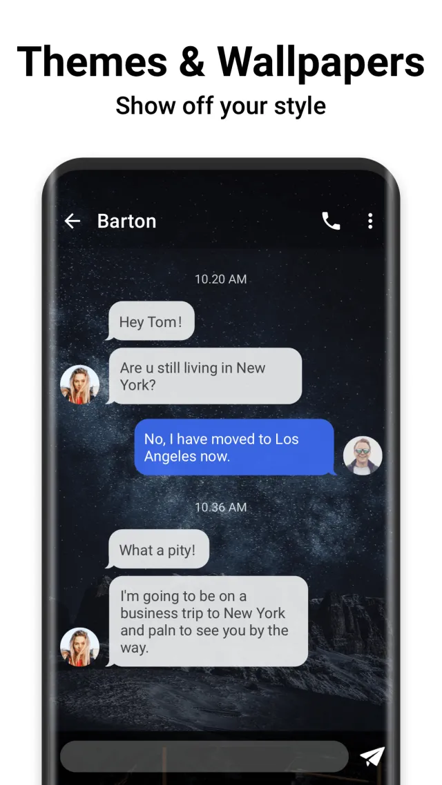 Messenger SMS - Text Messages - Screen 2