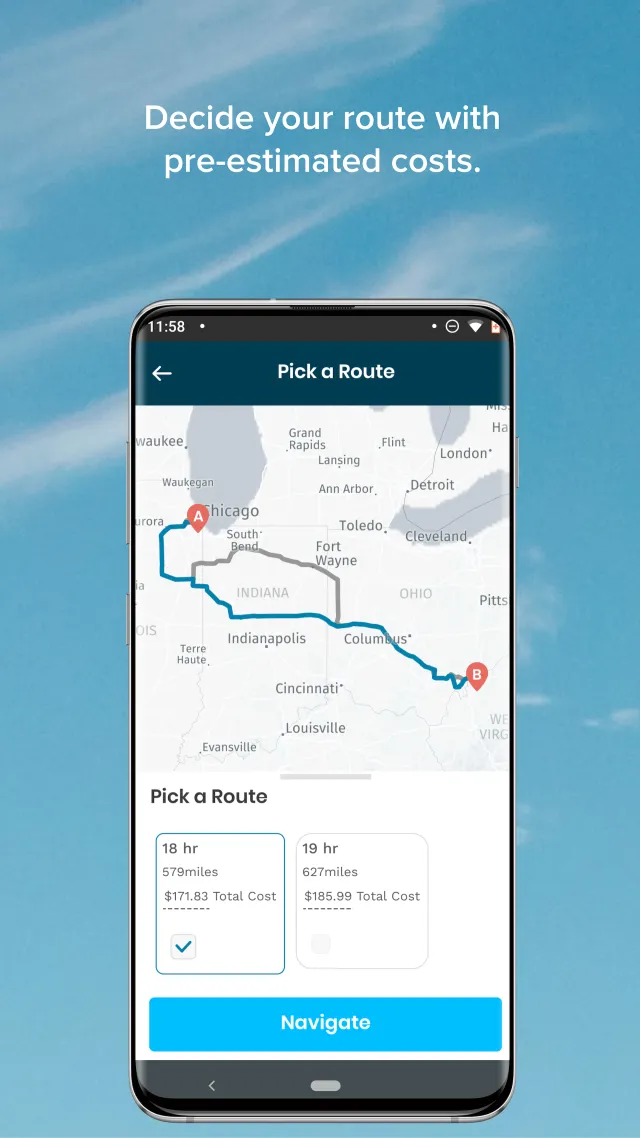 FourKites CarrierLink App - Screen 4
