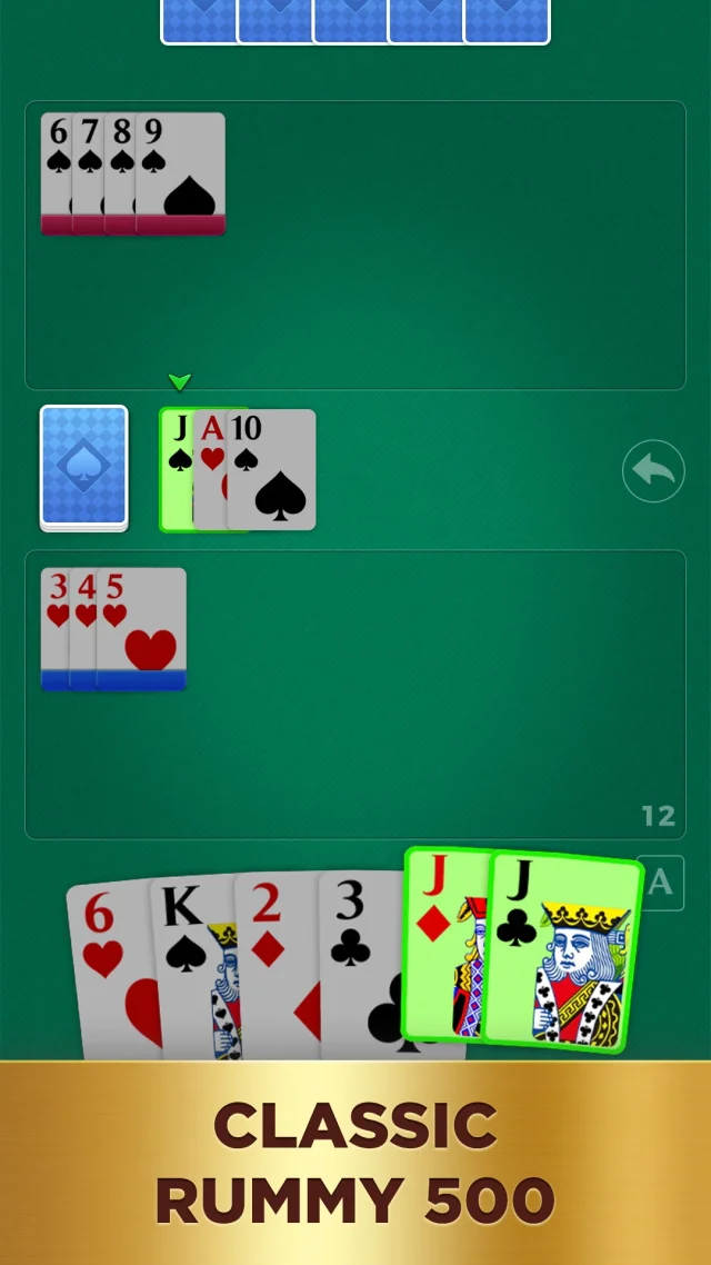 Rummy 500 - Screen 1