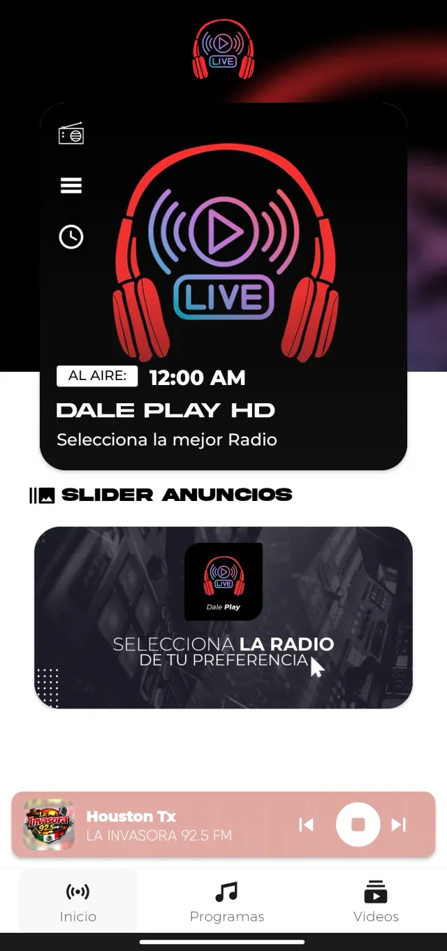 Dale Play Radio - Screen 2