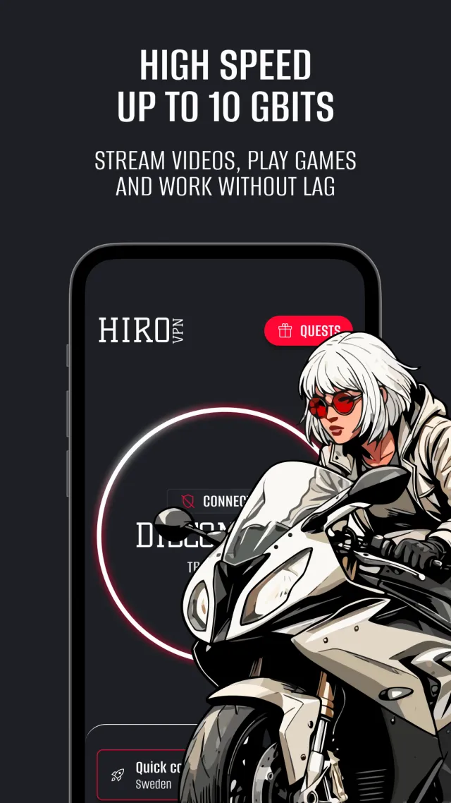 HiroVPN - Fast VPN Proxy - Screen 3