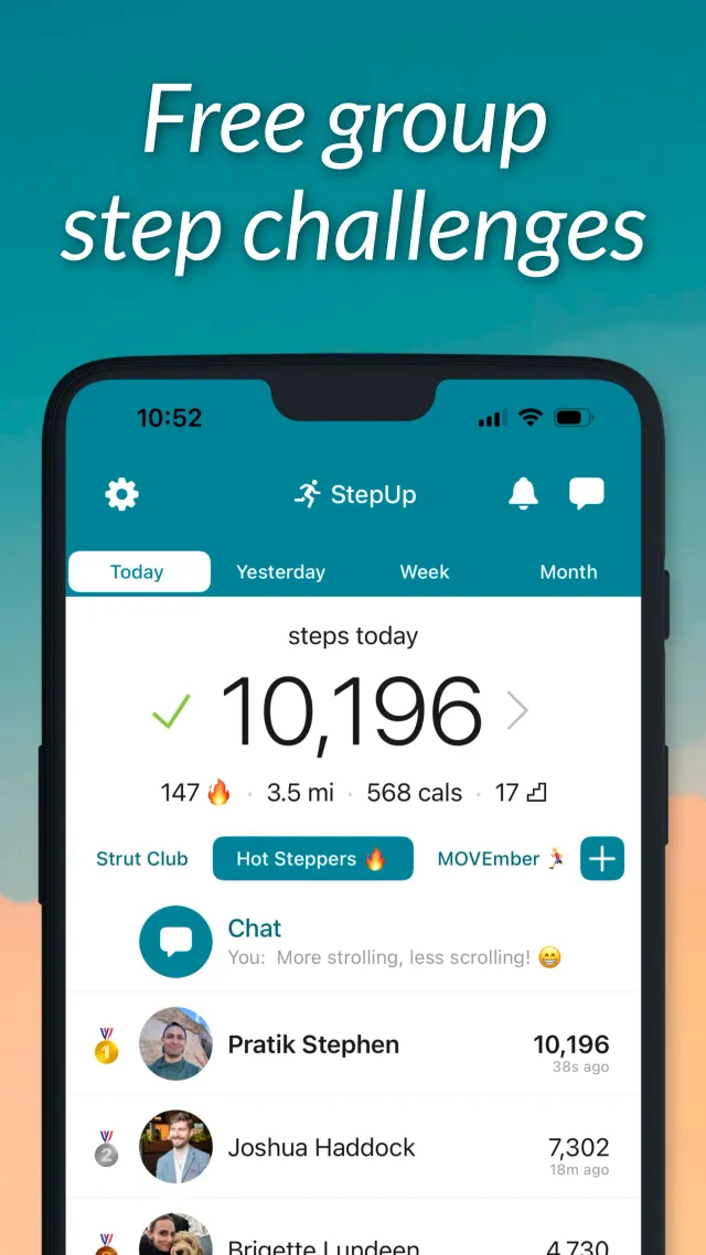 StepUp Pedometer Step Counter - Screen 4