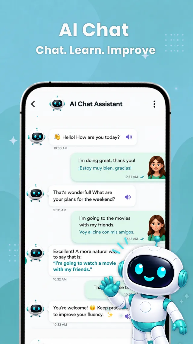 Langla: AI Language Tutor - Screen 3