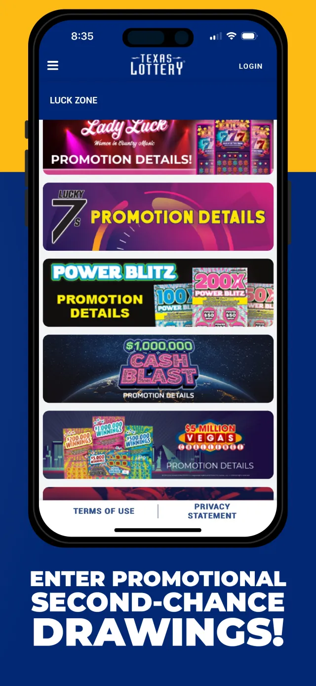 Texas Lottery Official App - Screen 6