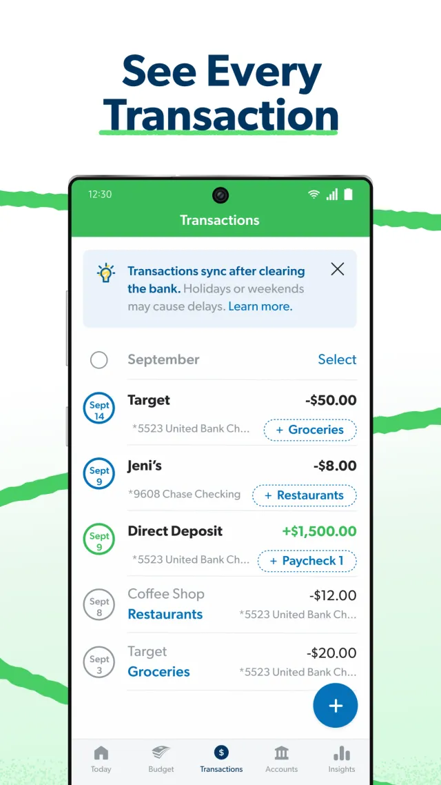 EveryDollar: Budget Management - Screen 3