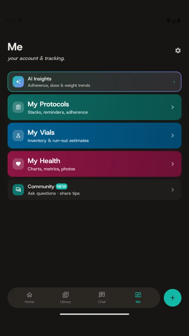 PeptidePal - Screen 8