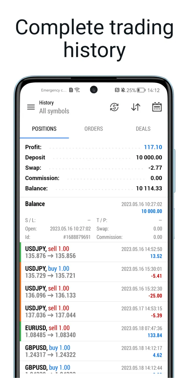 MetaTrader 5 - Forex, Stocks - Screen 5