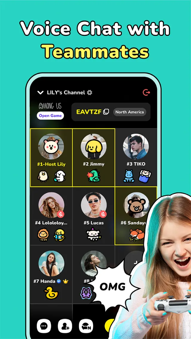 CastChat - Match & Voice Chat - Screen 1