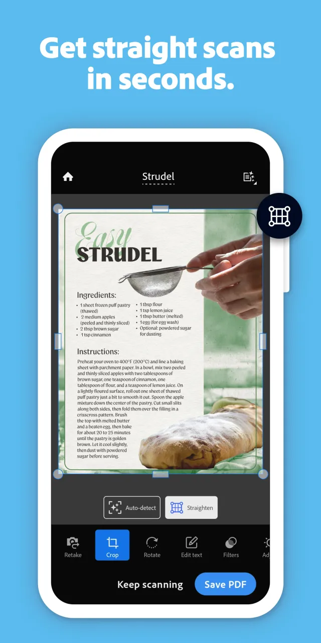 Adobe Scan AI PDF Scanner, OCR - Screen 2